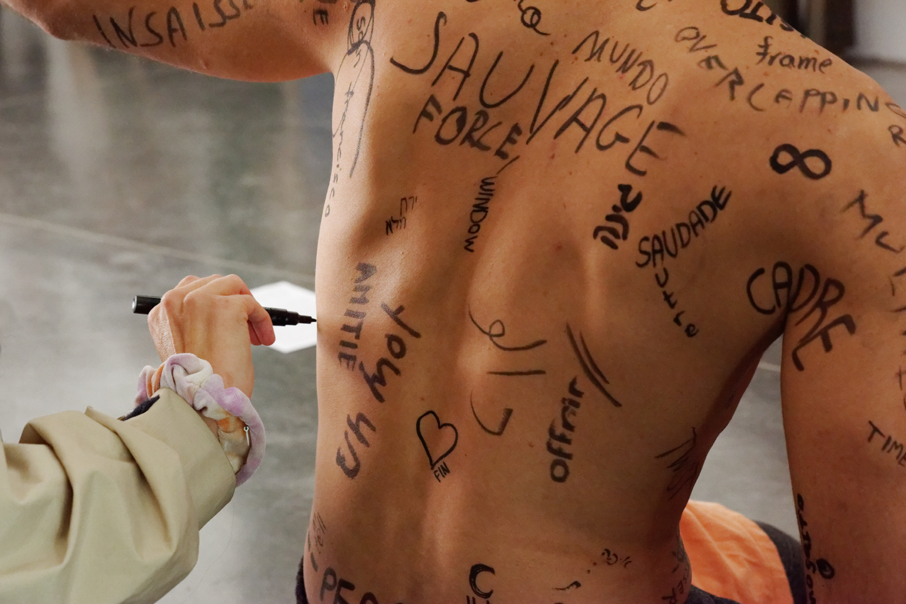 Dagô R., performance dansée dans le cadre du WEFRAC 2024. Photo Christian Perez