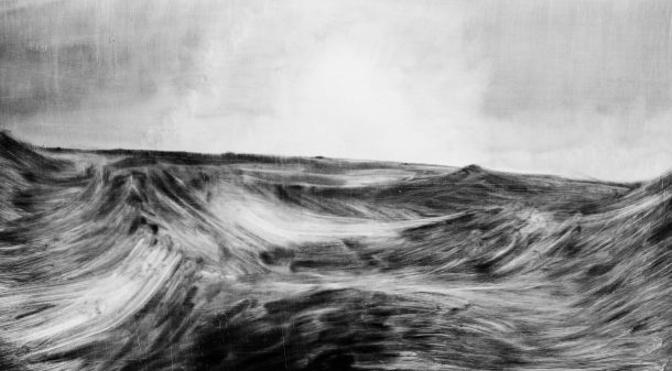 Marc Bauer, Sea, 2019. Animation film - 58 ‘’ - Looped, black and white