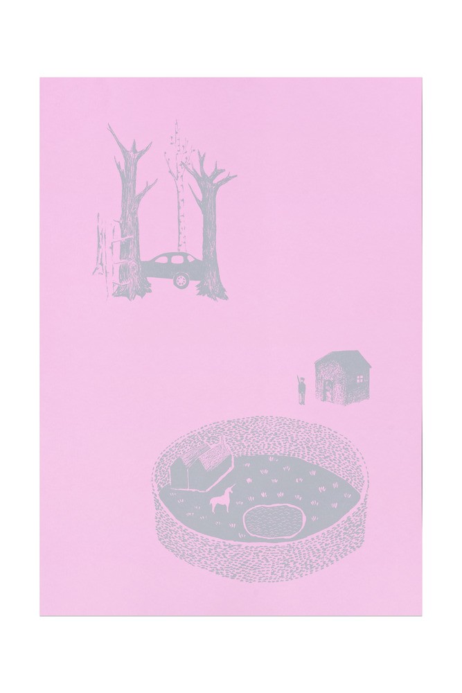 Anne Brégeaut, Perdu dans un monde de soupirs, 2008. Achat à Semiose Galerie - Editions. Collection les Abattoirs, Musée – Frac Occitanie Toulouse, © Adagp, Paris.