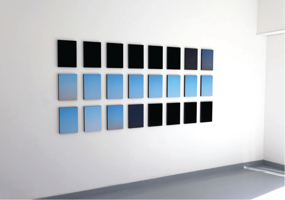 Marc-Antoine Garnier, Temps solaire, 2018. Pièce unique, 41 x 29 cm chacun. Achat à l'artiste. Collection Frac Normandie Rouen. © Droits réservés.