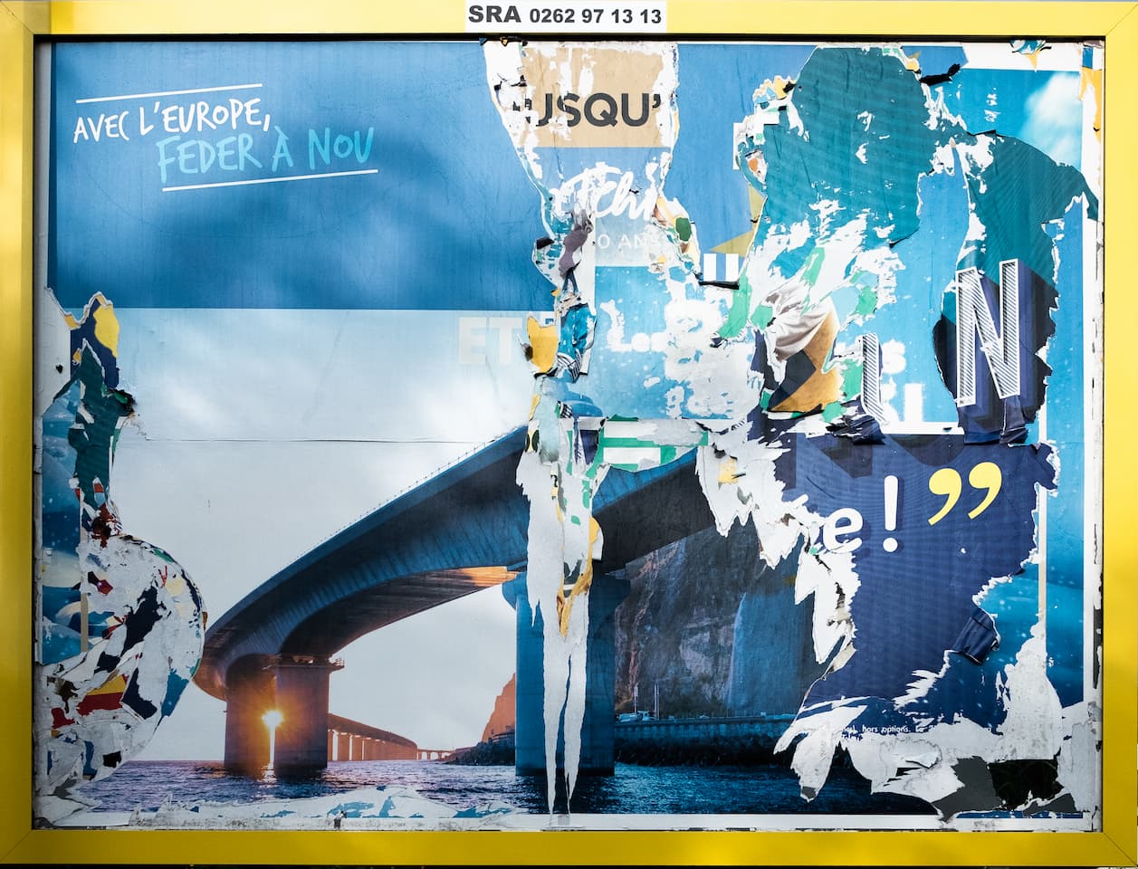 Edgar Marsy, Série Dernière Campagne / Bridge Saint-Pierre, 2020. Photographie, dimensions variables. Achat à l’artiste. Collection Frac Réunion. © Edgar Marsy