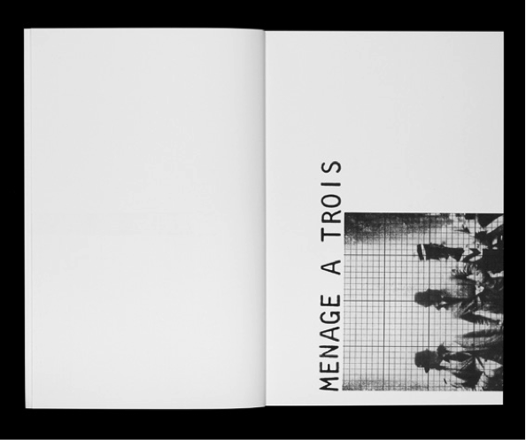 Ramaya Tegegne, Ménage à trois, 2015. Livre publié par Fri Art Kunsthalle, Fribourg. 160 pages, 23 x 15 cm. Achat à l'artiste. Collection Frac Normandie Rouen. © Droits réservés.