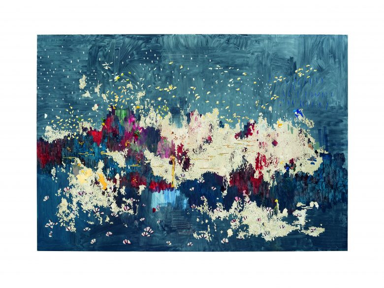 Marina Rheingantz - Noturno em Si Maior - 2019 - Huile sur toile - 230 × 330 cm - Courtesy Zeno X Gallery