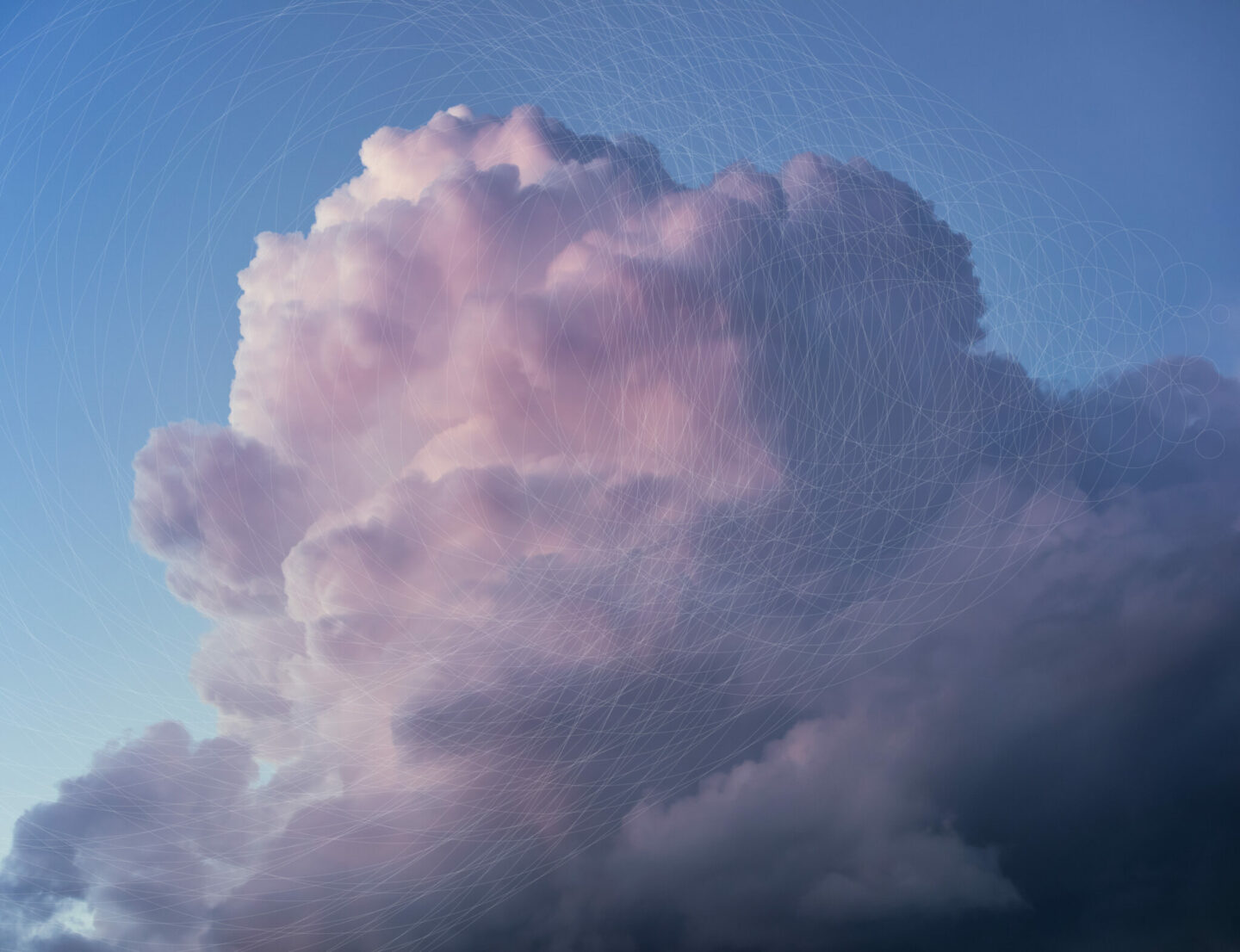Trevor Paglen, "Cloud #246 Hough Circle Transform", 2019. Coll. Frac Normandie