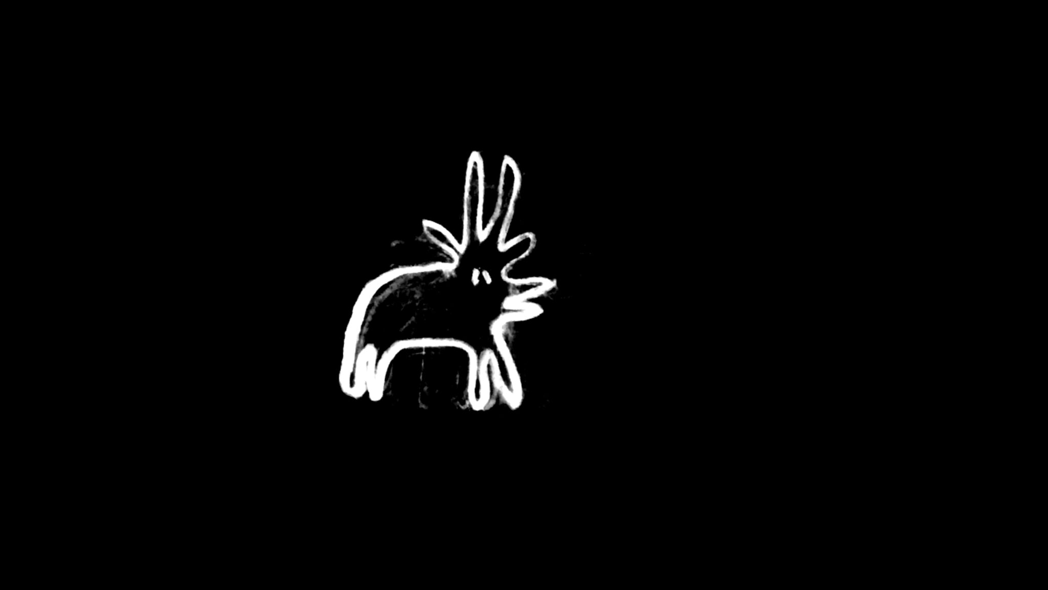 Chloé Robert, Le maillon interrompu de la grande chaîne de la nature, 2018, Vidéo, animation au fusain, 1 min 4 s. Collection FRAC RÉUNION (Adagp, Paris, 2023).