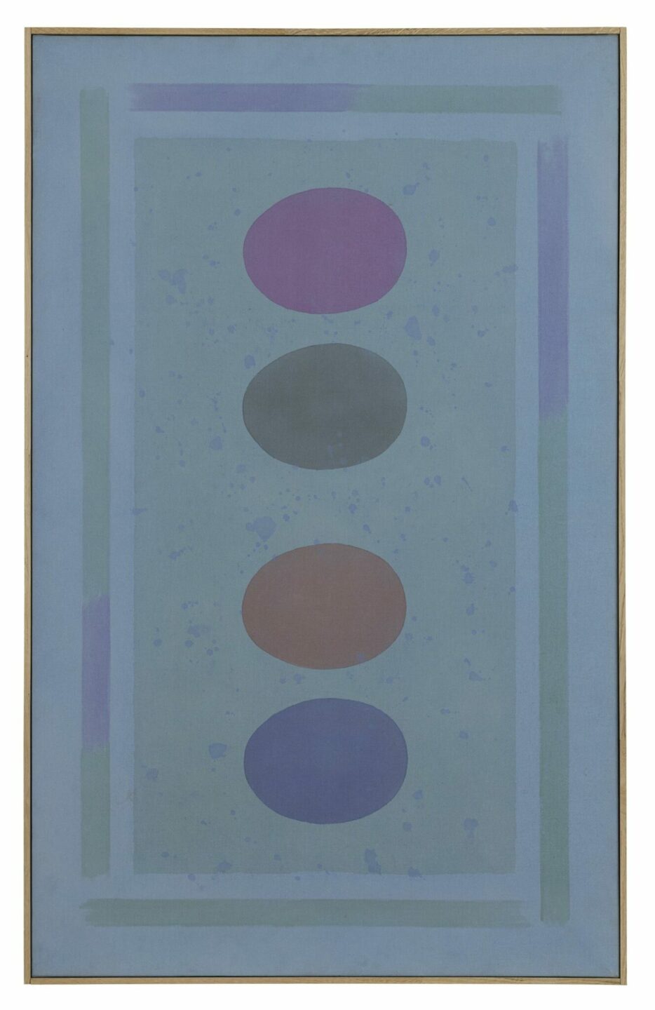Charles Pollock, Sans titre, 1974, Acrylique sur toile 131 x 82 x 2,5 cm - Dépôt du Centre national des arts plastiques, Année d'acquisition : 2023