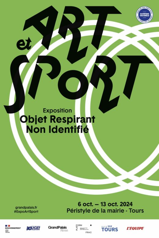 Affiche de l'exposition Art & Sport à Tours