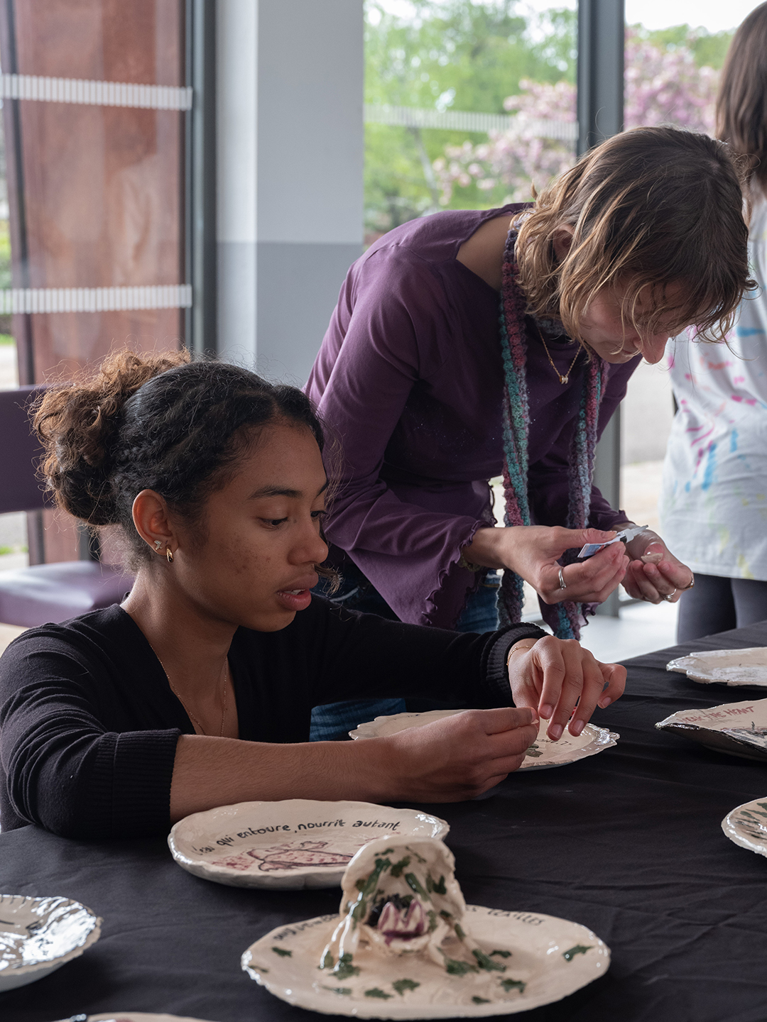 Restitution du 15 avril 2025 au lycée Le Castel à Dijon - Photographie (c) Anne Eppler