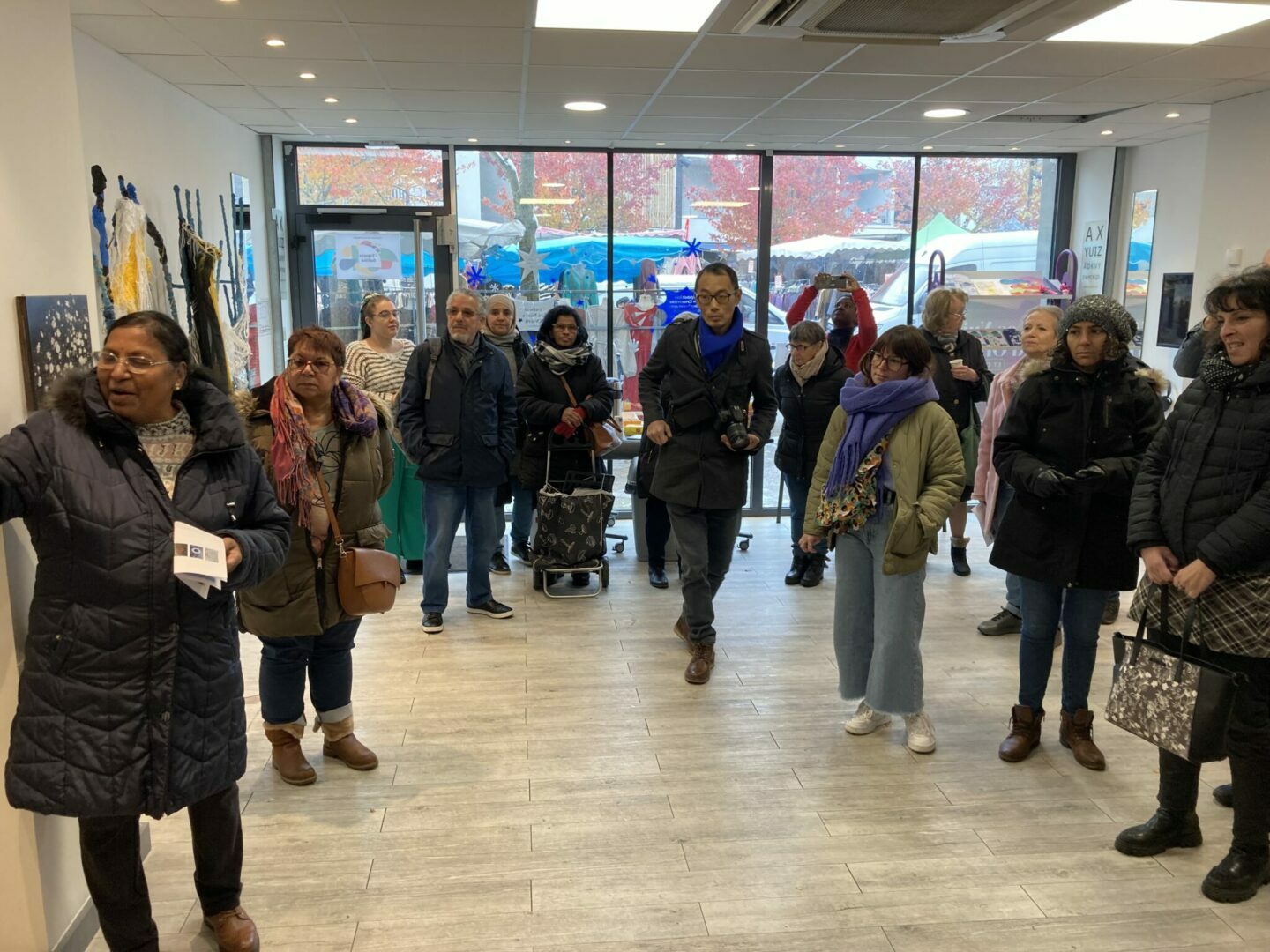 " Faire ensemble " - Une commissaire expliquant le choix de cette oeuvre - photographie (c) FRAC Bourgogne