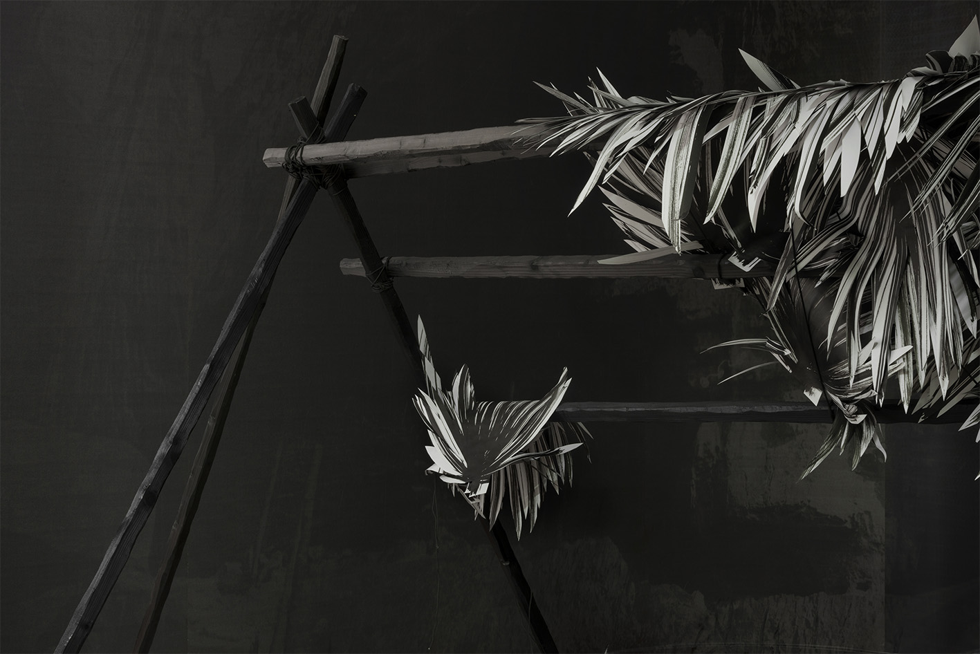 Détail de l'oeuvre, photo : Gaelle Deleflie© Adagp, Paris 2025