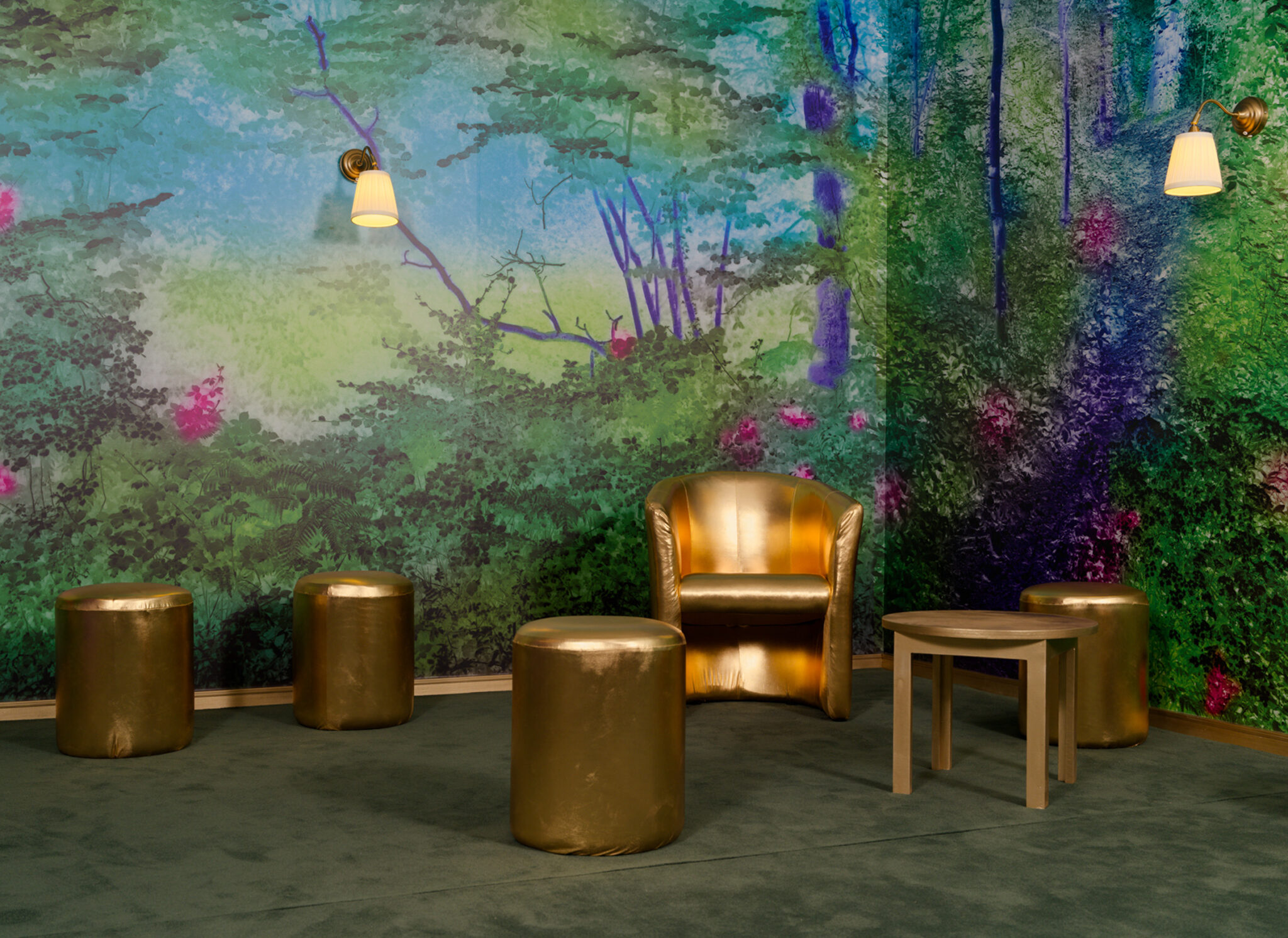 Martine Aballéa, vue de l'installation 