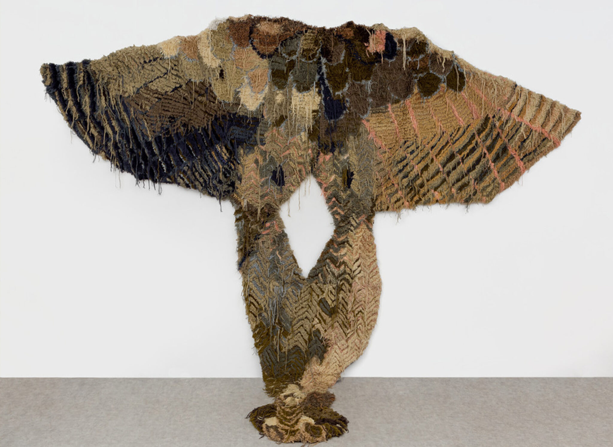 Caroline Achaintre, Birdsssss, 2013 Frac-Artothèque Nouvelle-Aquitaine, Collection Frac © Adagp, Paris 2026