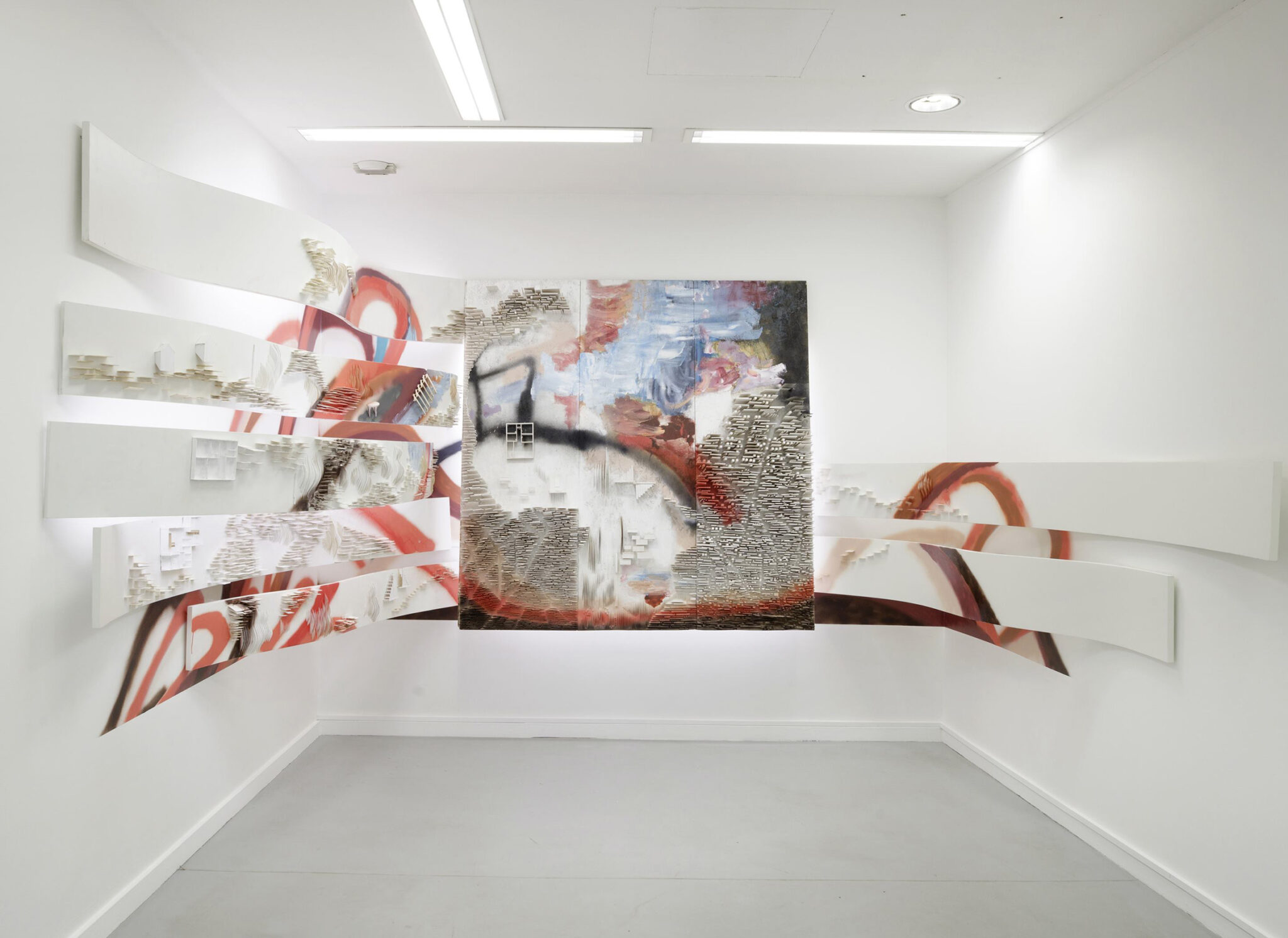 Vue de l'exposition Johanna Mirabel 