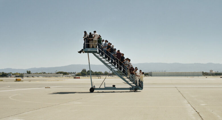 Adrian Paci, Centro di Permanenza temporanea (détail), 2007. Œuvre de la collection du Frac des Pays de la Loire.