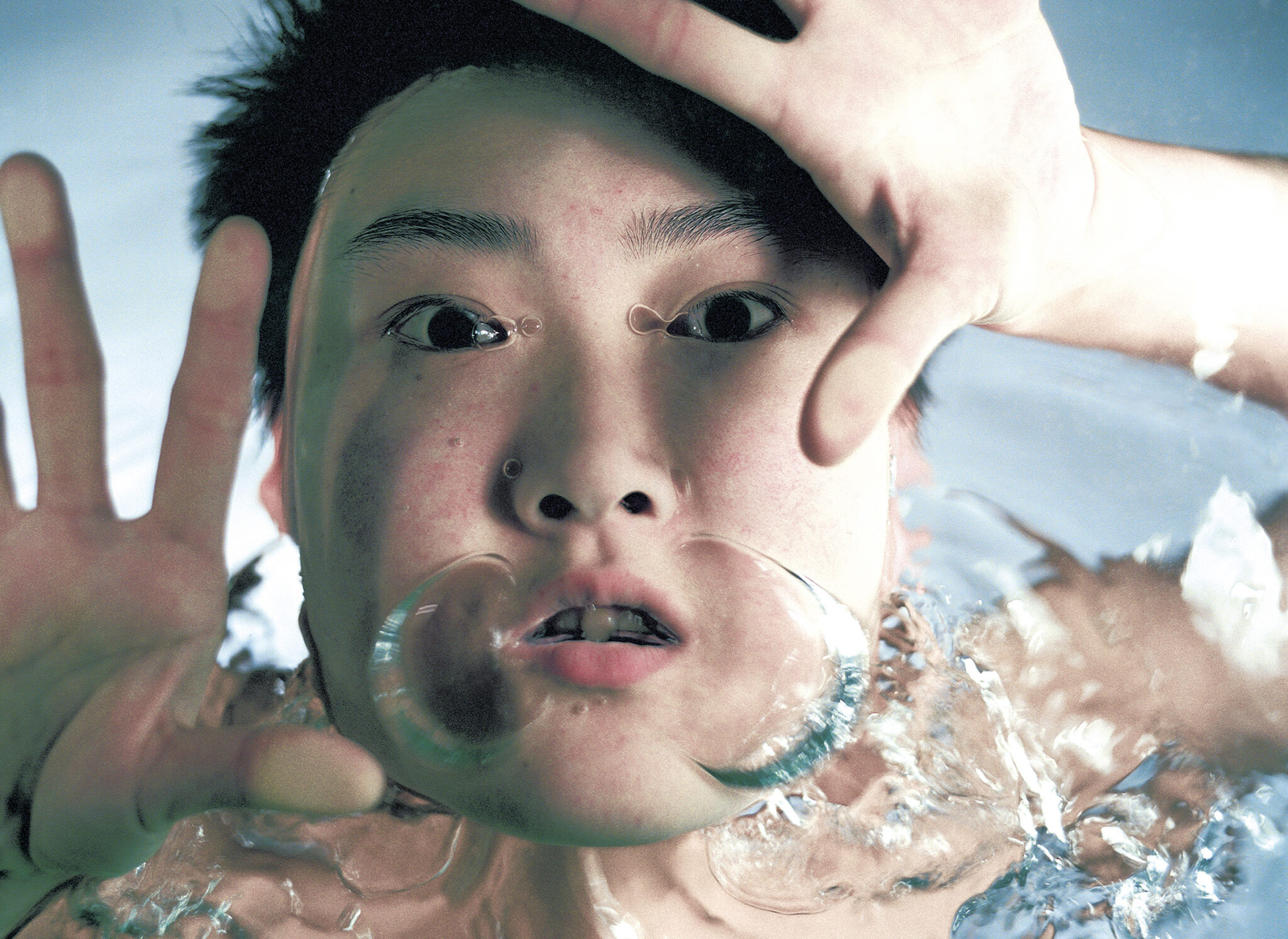 Wang Wei, 1:30 sec underwater © Wang Wei