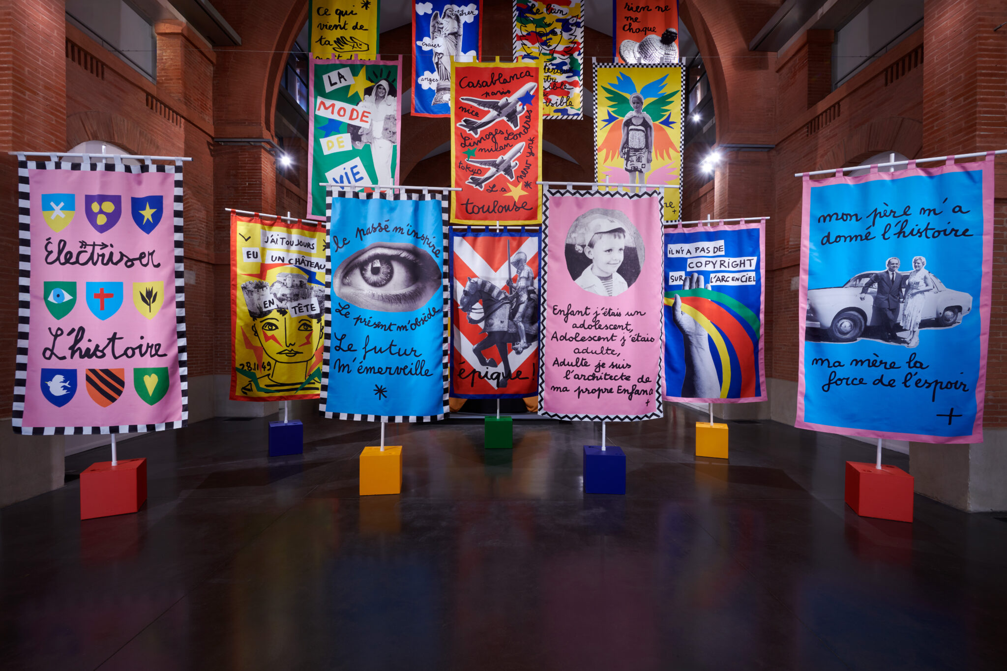 Jean Charles de Castelbajac © JBE Books, Paris, 2026 et les Abattoirs, Musée - Frac Occitanie Toulouse, © Photo Marc Domage